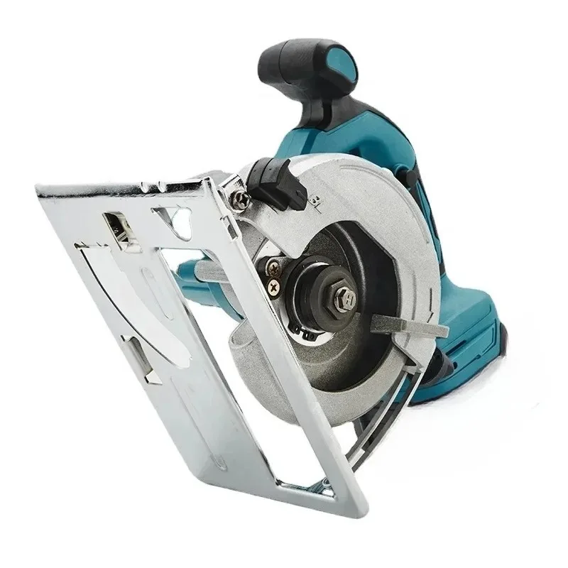Brushless 5-inch 125mm Mini Electric Circular Saw Cordless 0-45° Adjustbale Woodworking Power Garden Tool for Makita 21V Battery