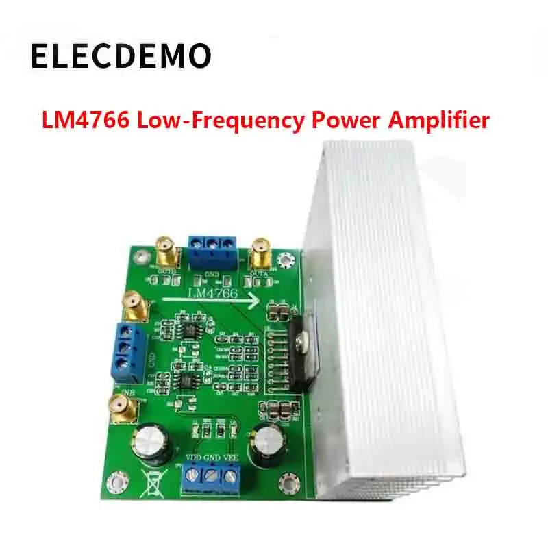 

LM4766 Module Power Amplifier Dual 30W High Voltage High Current Wide Voltage Range