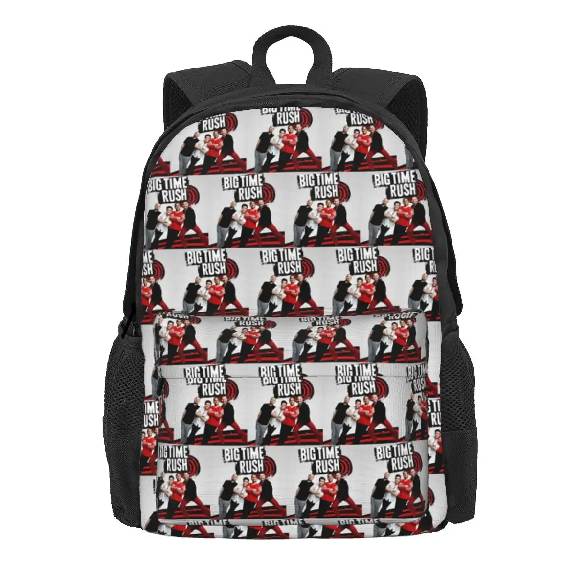 Mochila musical Big Time Rush BTR Band, mochila de gran capacidad para niños, mochila escolar, bolsos de hombro para hombres y mujeres