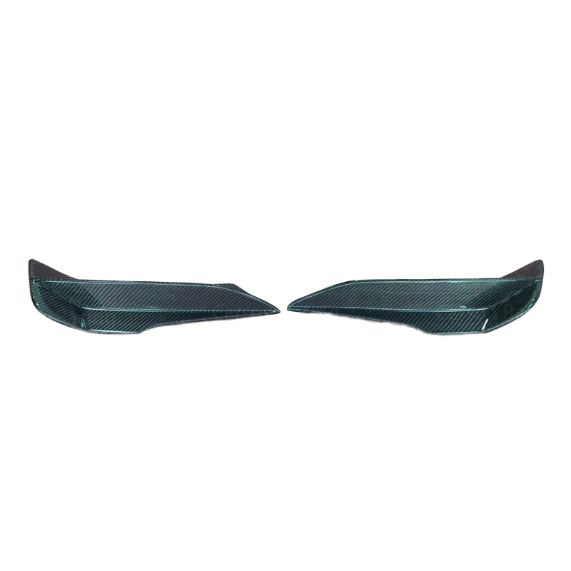 For BMW F80 M3 F82 M4 MAD Style Wet Carbon Fiber Body Kit Ornament Real Carbon Front Bumper Package Corners Exterior Accessories