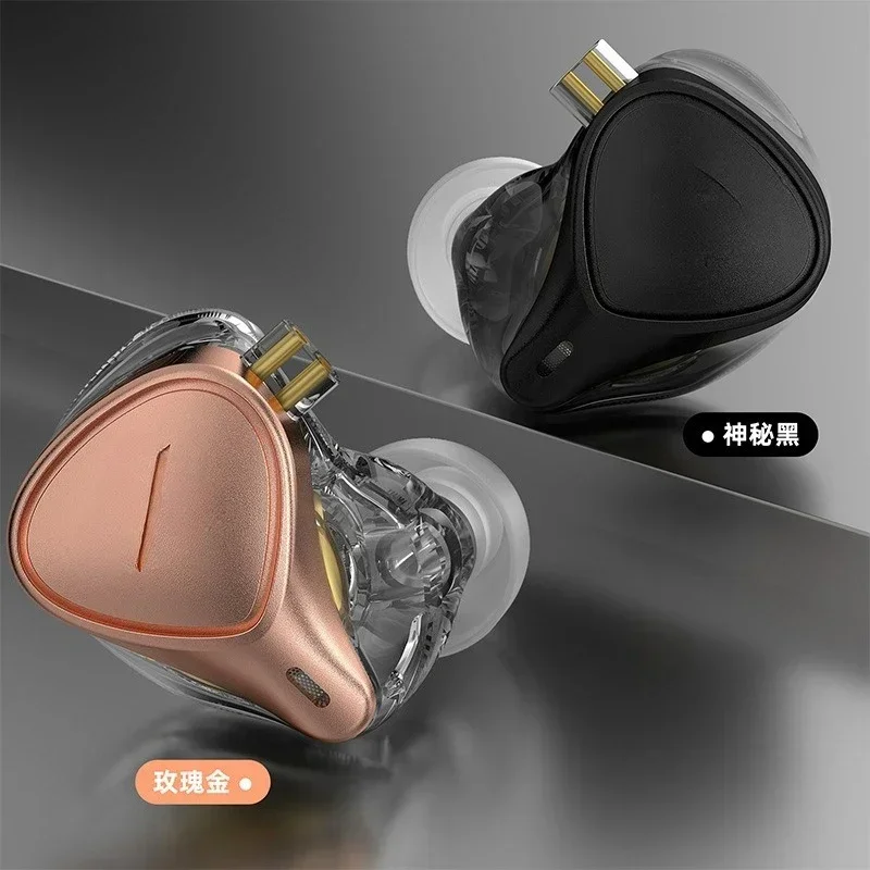 ZEX PRO Electrostatic Ring Iron Hybrid In-Ear Headphones Metal Wired Strap Mai HIFI