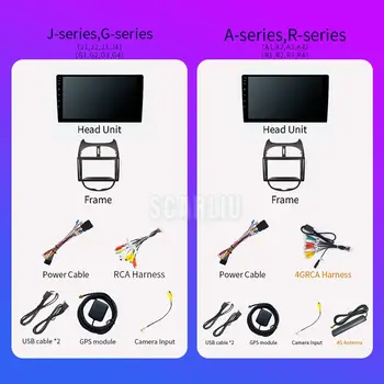 Pro Peugeot 206 206CC 206SW 2001 - 2016 multimediální přehrávač Carplay stereo GPS DSP DVD hlavní jednotka 2 DIN Android 13 autorádio 8 nejlepší prodej Multimédia Peugeot 206 Plus - №5