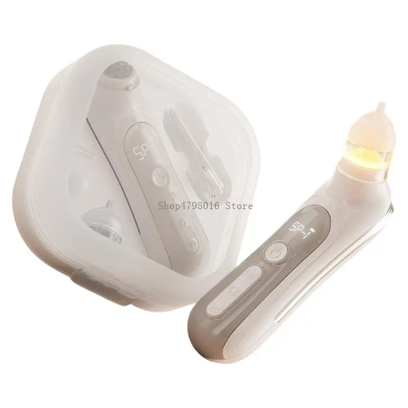  Efficient Infant Nasal Aspirator with Silicone Tip for Nasal Congestion Relief