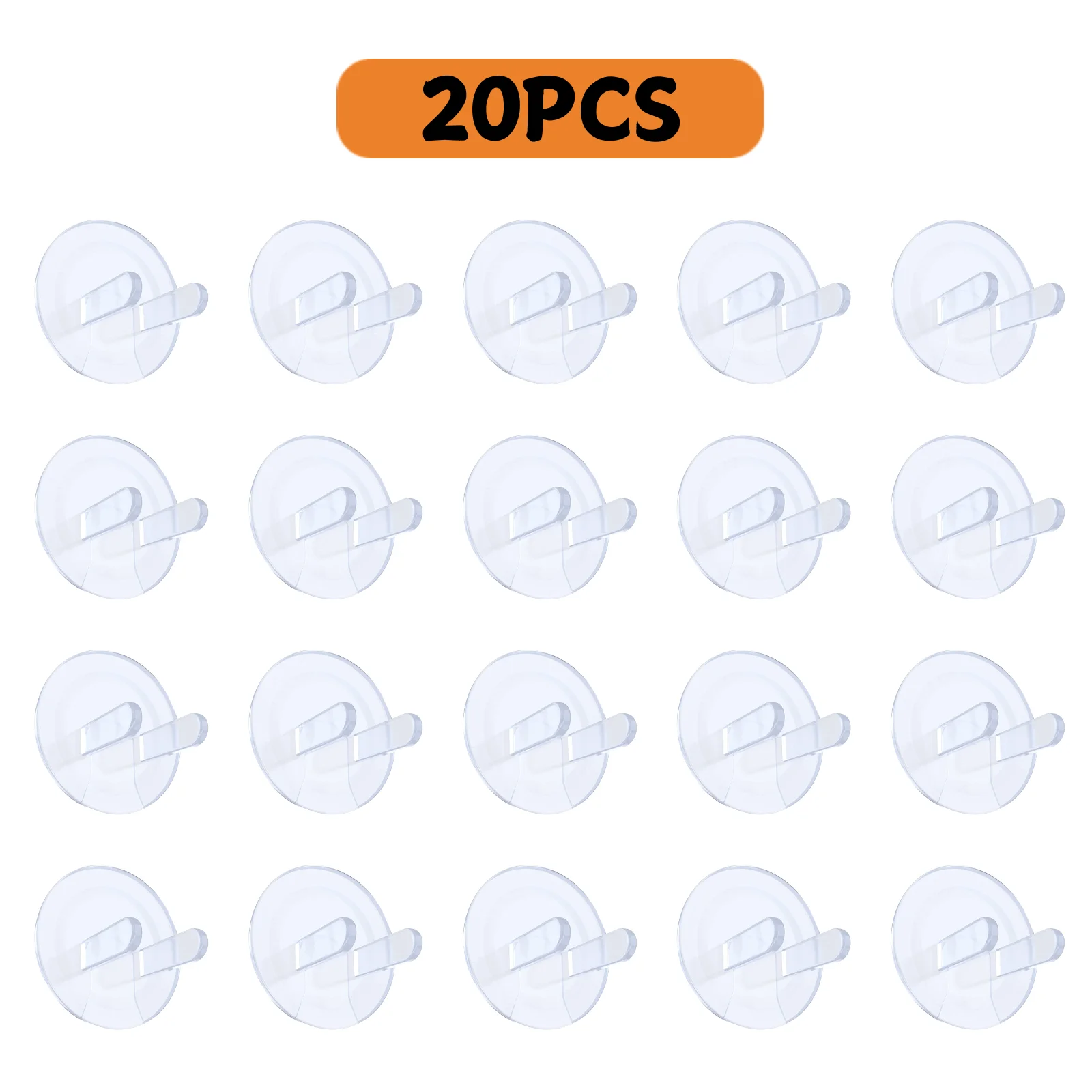 20pcs Outlet Covers, American Standard Baby Proofing Safety Child Secure Electric Plug Protectors