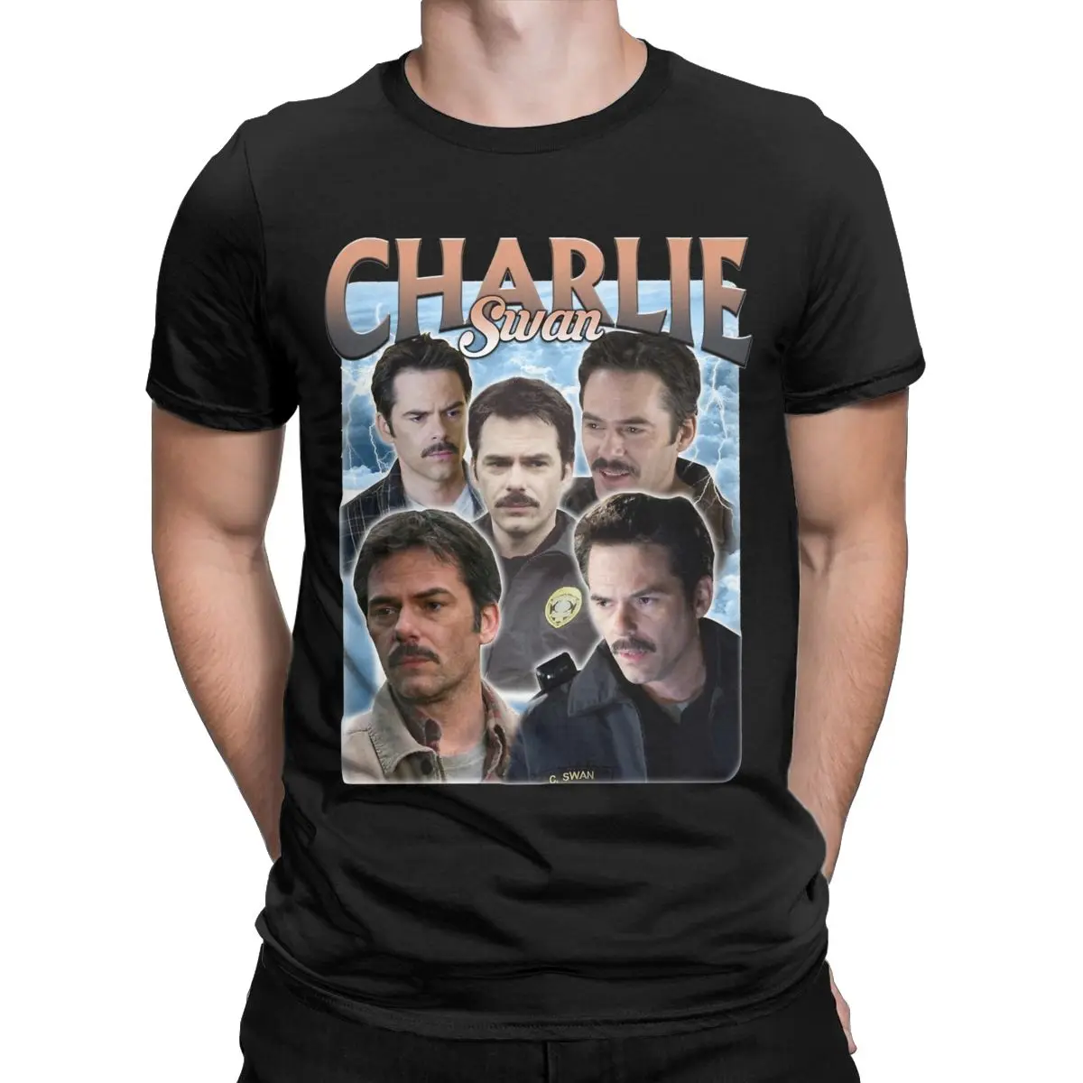 Summer Men Women's Charlie Swan Twilight T Shirts Merch Pure Cotton Tops T-shirt Funny Tee Shirt