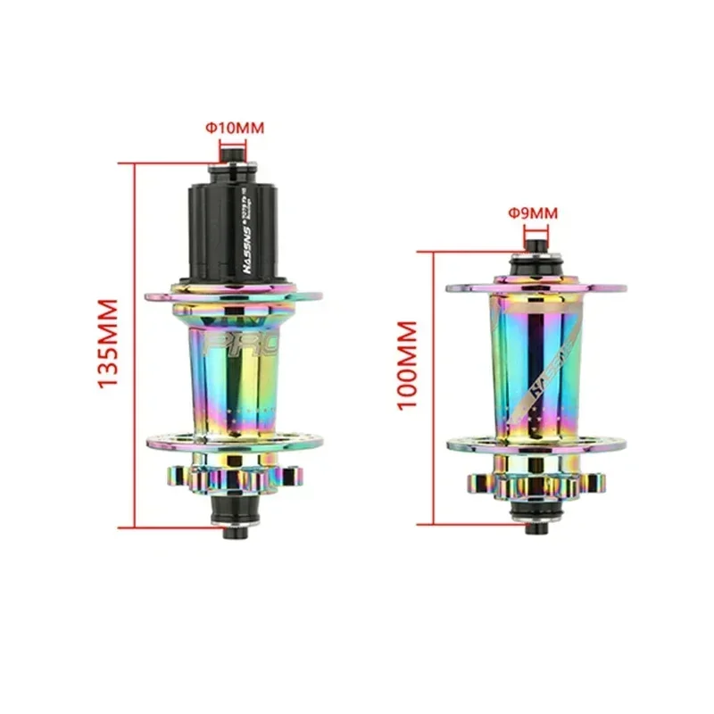 HASSNS PRO7 MTB 36H Hub 32 36 Holes Bearing Bike Freehub Rear Hub Quick Release 32H Four Palin 7 8 9 10 11 12 Speed 6 Pawl Hubs