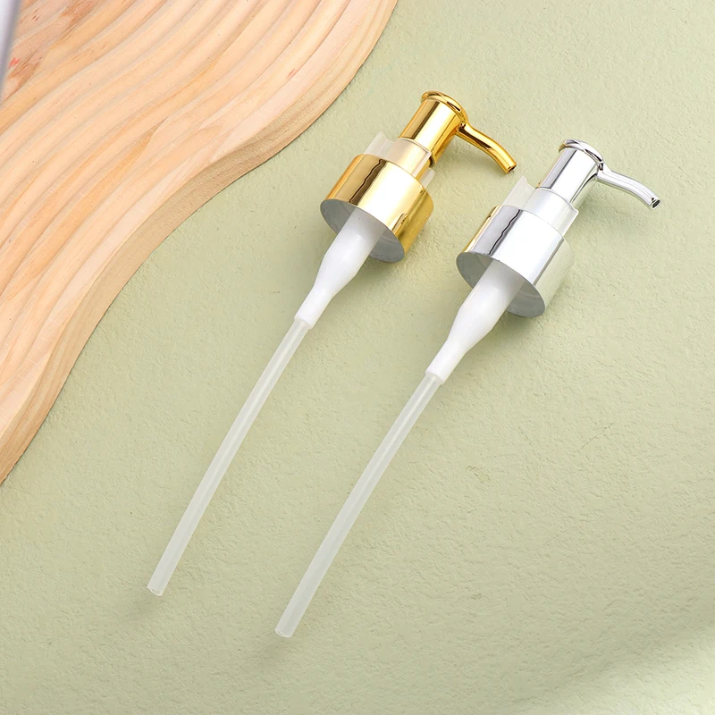 2Pcs Soap Dispenser Pump Head Replacement Press Pump Head Plastic Lotion Bottle Pump Head Hand Soap Press Head For 28/410 Thread