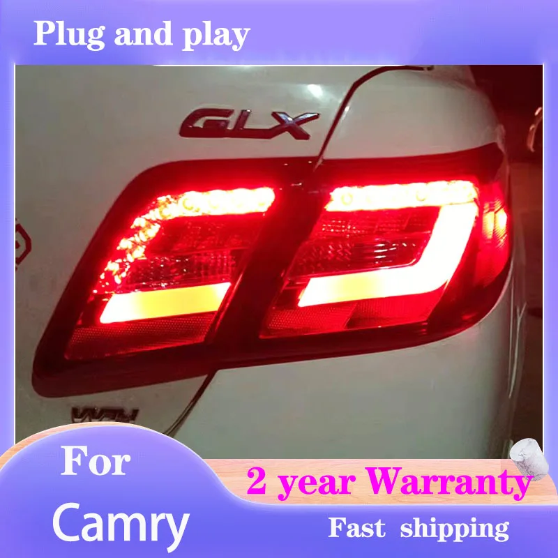 

Задний фонарь для Toyota Camry (США, 2006-2011), стилизация под американский дизайн, с функциями DRL, заднего хода и указателя поворота.