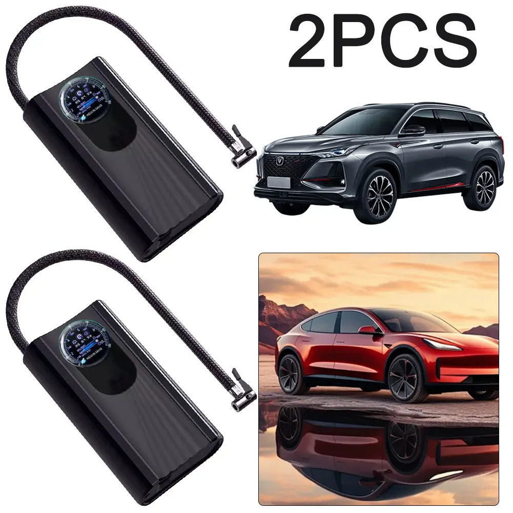 

12V Car Tire Inflator High Precision Auto Air Compressor for Motorcycle Car Bike