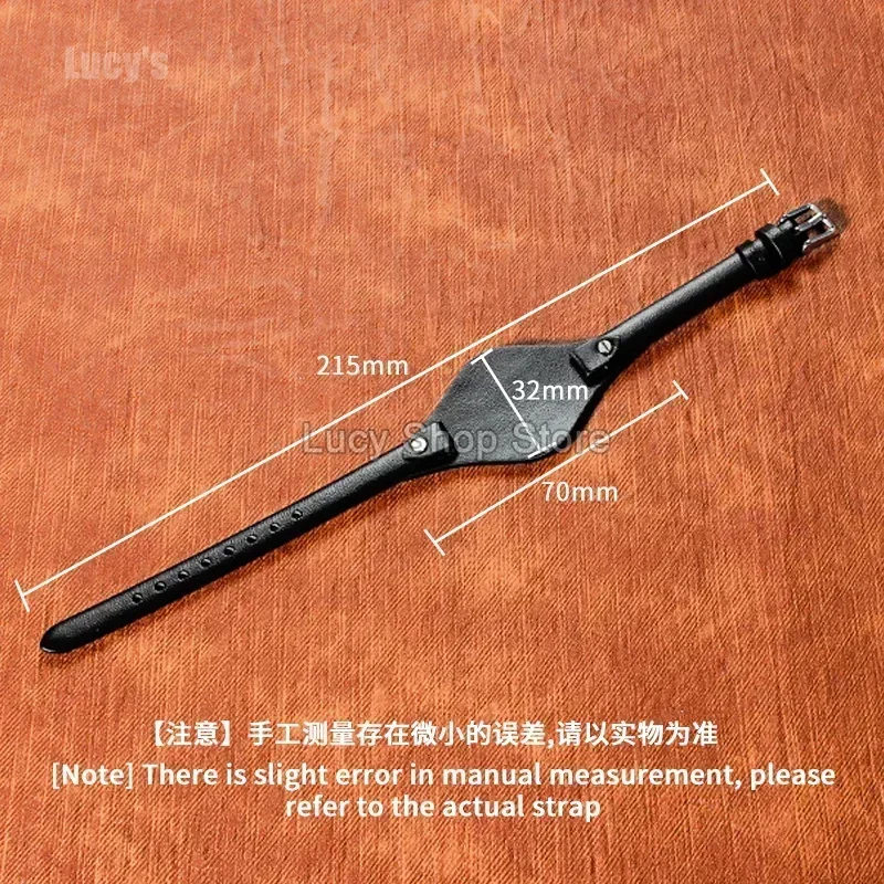 For Fossil Women's Watchbands Es2830 Parts Series Retro U-Type Interface Bottom Support Soft Steel Buckle Watches Accessories