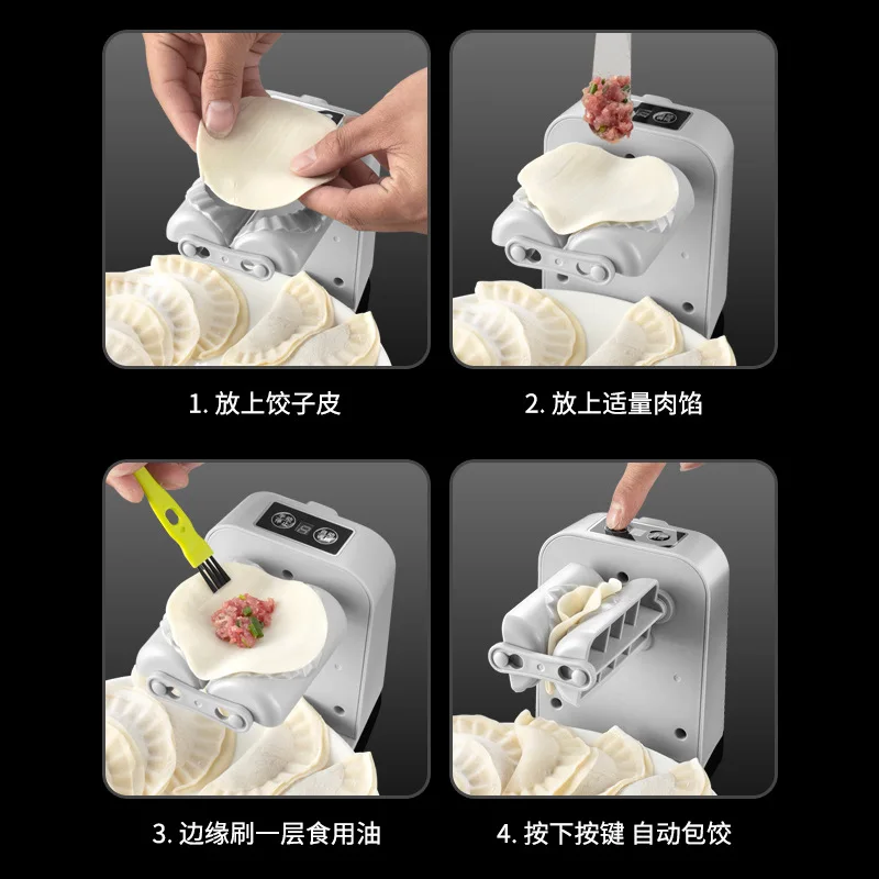 Automatic Electric Dumpling Maker Machine Dumpling Mould Pressing Dumpling Skin Manual Mould Ravioli Tool Kitchen Accessories