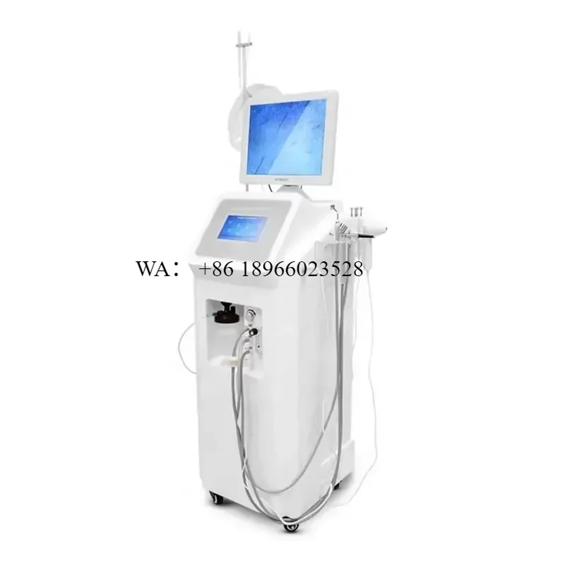 WMWMNU Water Oxygen Facial Testing Sprayer Detox Device Water Face Cleaning with 98 Percent Pure Oxygen