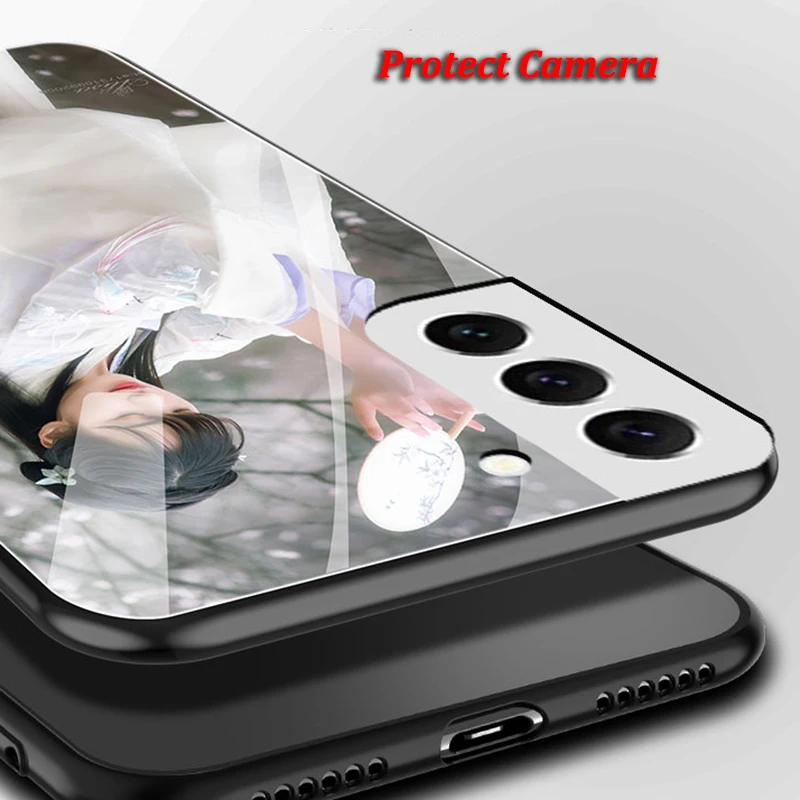 DIY Case for Nubia Red Magic 10 Pro 9S 9 8S 5G 3 Tempered Glass Cover Custom Photo Logo Name Printing Shell Phone Fundas
