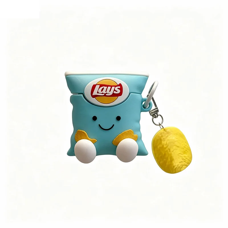 Creative Interesting Potato Chips Suitable For Apple Airpodspro3 Protective Case Airpods4 Protective Case Pro2 Earphone Case 3r