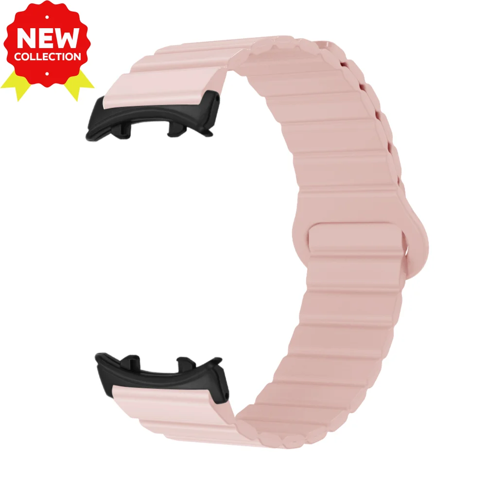 

20mm Magnetic Loop Band For Honor Watch Fit Strap Bracelet Lightweight Soft Silicone Quick Release Adjustable Band for Man Woman