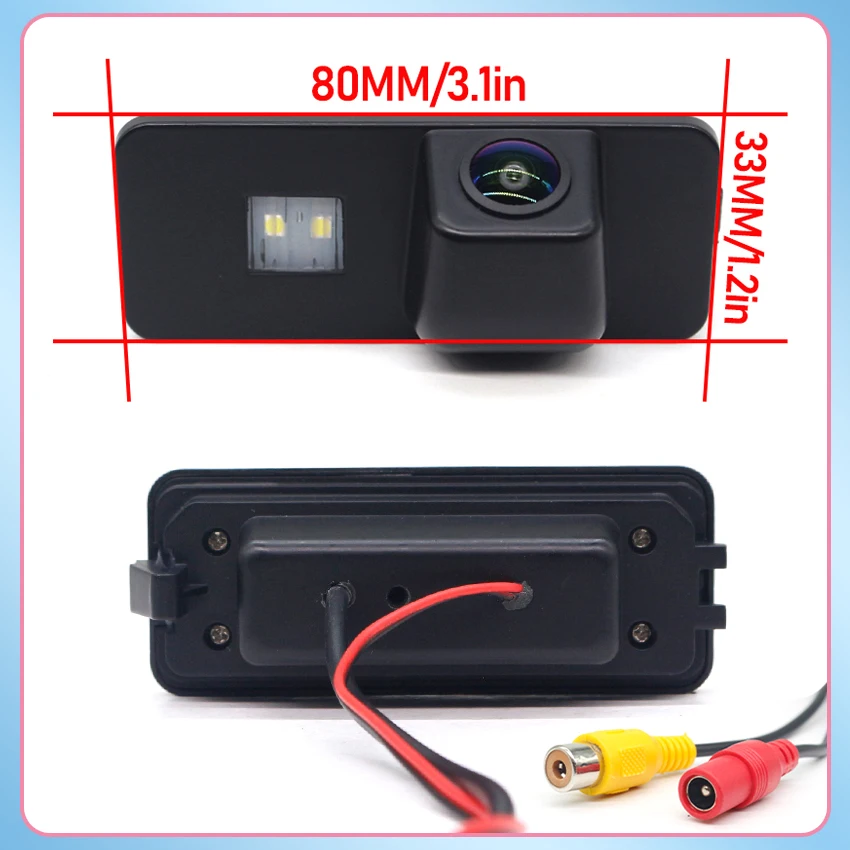 HD CCD 170°Fisheye Rear View Camera For Seat Altea 4 XL Freetrack Stationwagon 2007~2015 Car Vehicle Reverse Parking Accessories - view 2