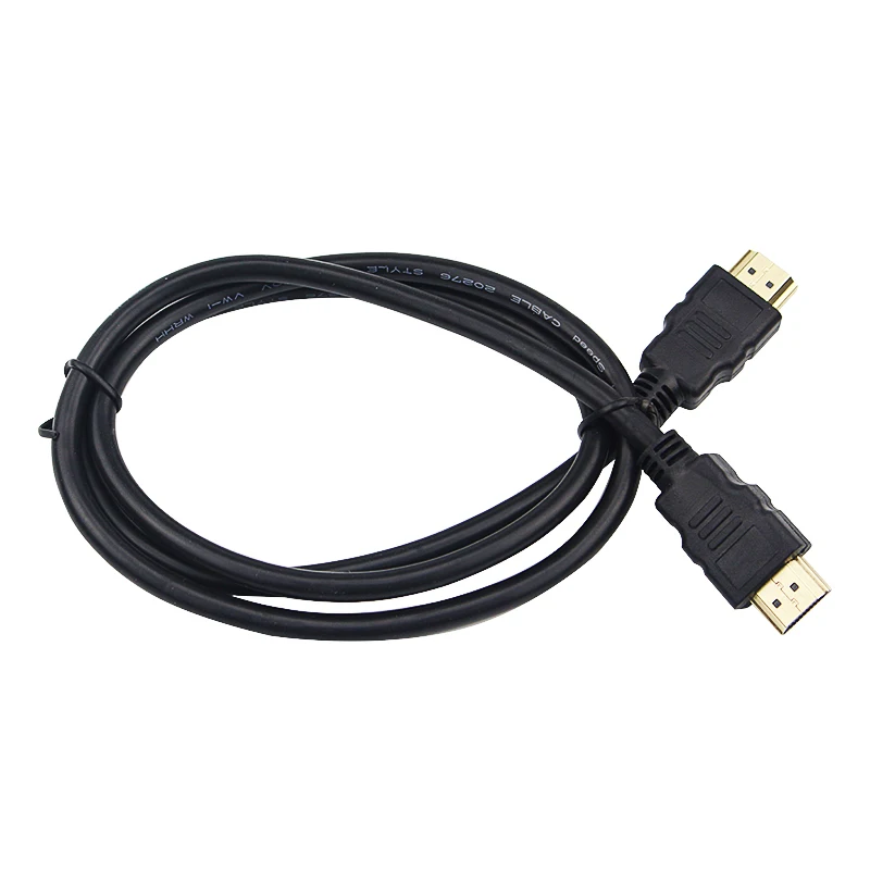 1M kabel kompatybilny z HDMI z męskiego na męskie Adapter wideo na PC Laptop Raspberry Pi 3 pomarańczowy Pi Banana Pi