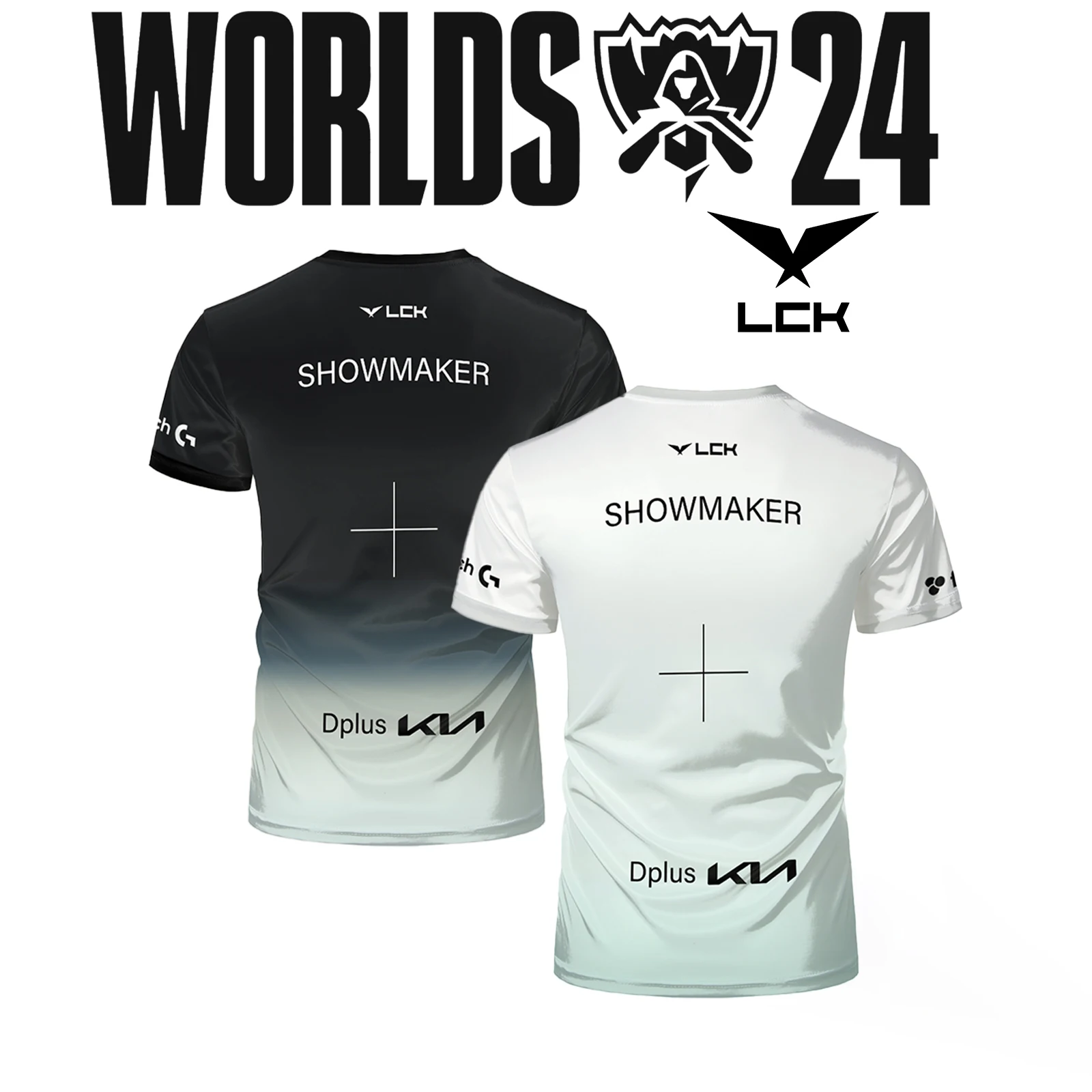 

2024 DK Esports Team Club Uniform Jersey T-shirts League Of Legends Worlds DK Cosplay T Shirt Showmaker Fans Support Sports Tops
