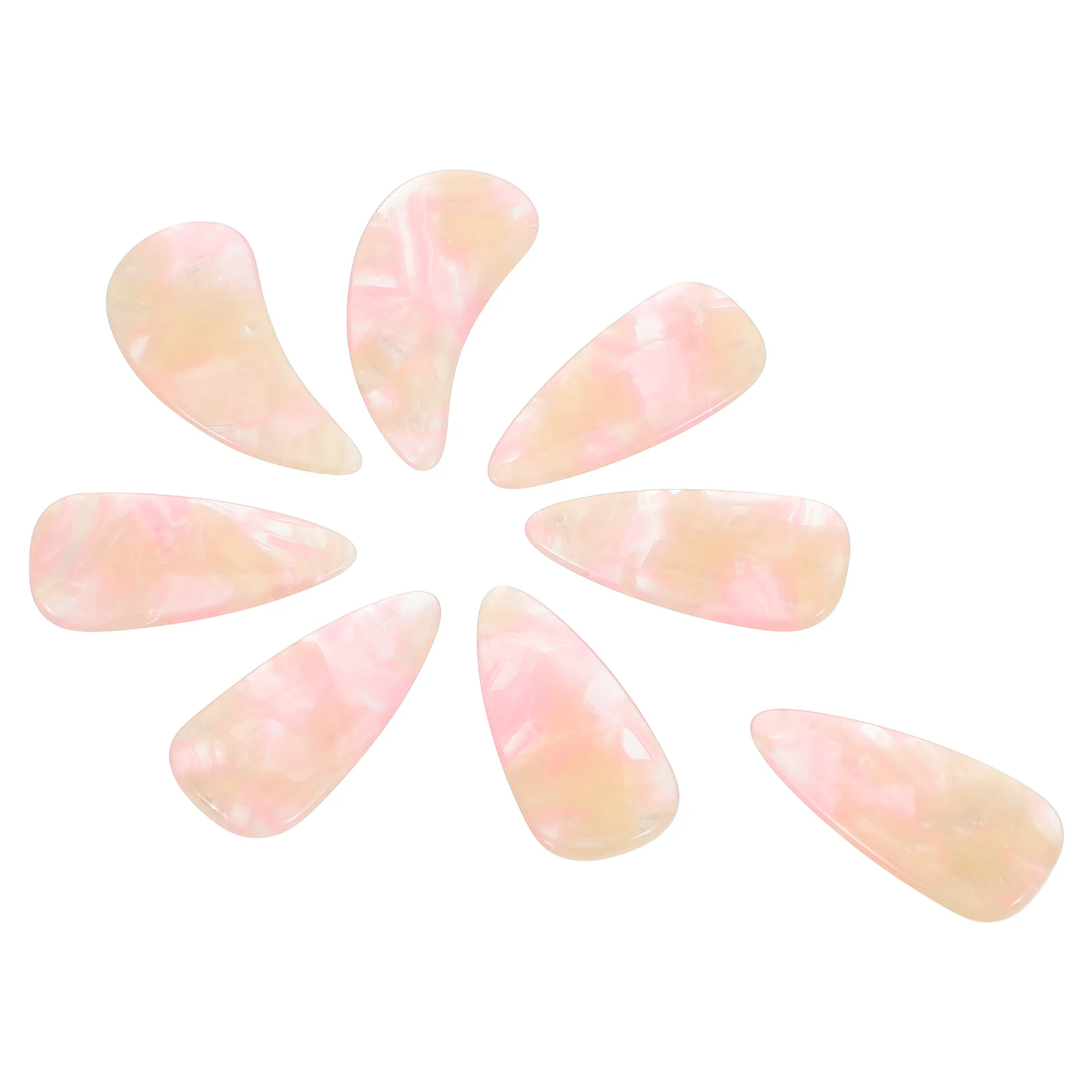 

8pcs Guzheng Finger Picks Wear-Resistant Thumb Plectrum For Beginners Smooth Nail Covers Ergonomic Design Guzheng Accessories