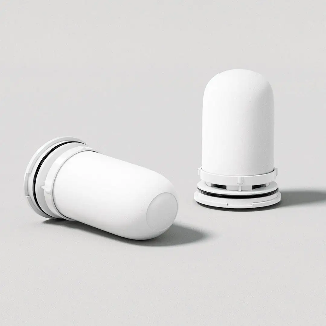Xiaomi Mijia استبدال صنبور تنقية مرشح عنصر 2 Percolator الكربون المنشط تصفية الصدأ إزالة البكتيريا 3 قطعة/مجموعة
