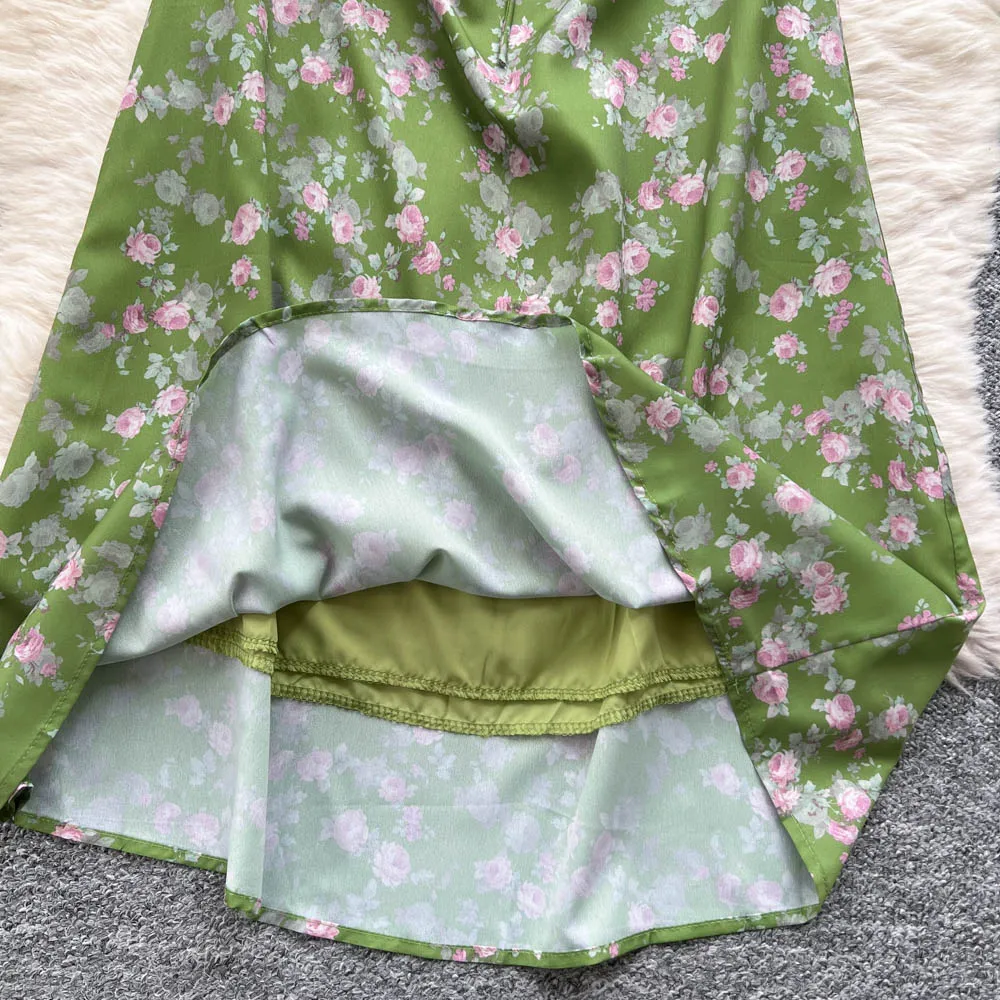 Sexy vintage off shoulder Sleeveless print Chic Sheath A-line Dress Birthday Party Fashion Women Clothing Ball Gown