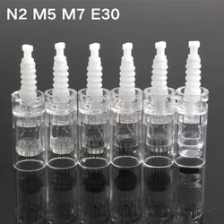 50PCS MicroBayonet Needle Electric DermaPen Needle Cartridges 12 24 36 Pins For N2/M5/M7/E30 Replacement Tattoo Needles
