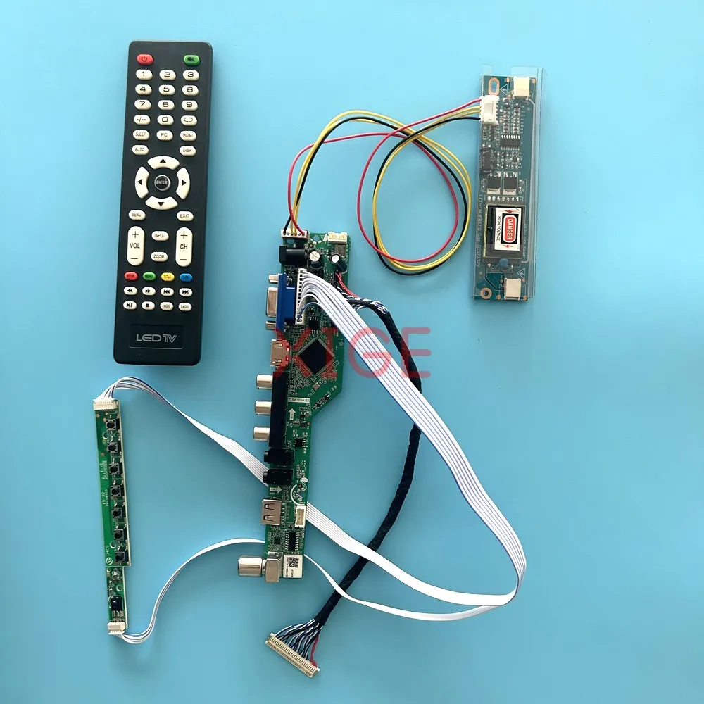 

Плата драйвера контроллера подходит для LTM230HT02 LTM230HT03, ЖК-дисплей, комплект «сделай сам», аналоговый телевизор IR + USB + AV + HDMI + VGA 2CCFL 1920*1080 LVDS 30-контактный