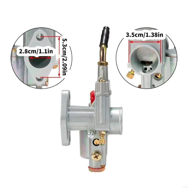 M76E Älteres Motorrad-Vergaserpaar K302 Links-Rechts-Service-Set für M72 K750 Verwendung – Detail 6