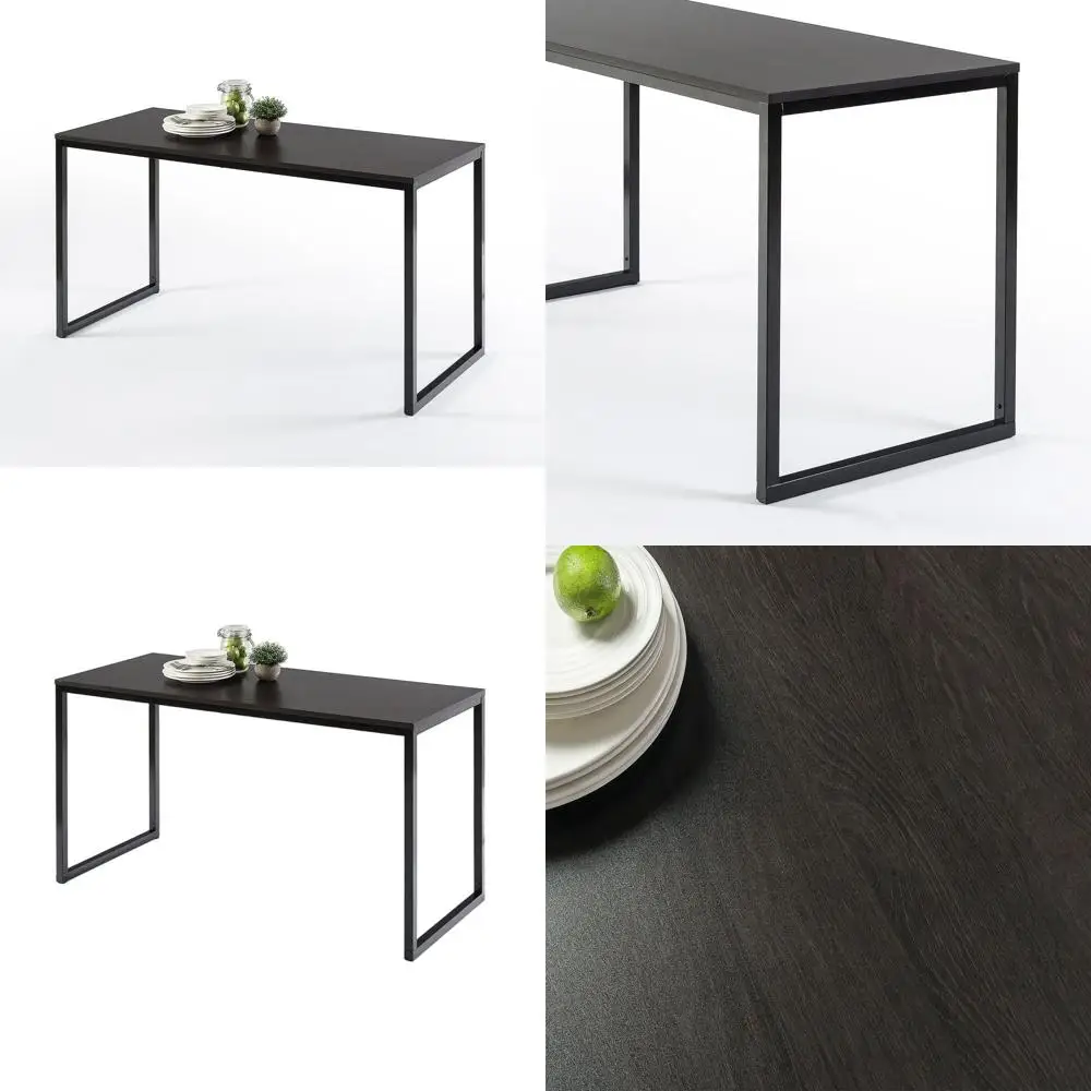 

Черный рабочий стол/рабочая станция 55 - Простая сборка, вместительное пространство для офиса и использования компьютера