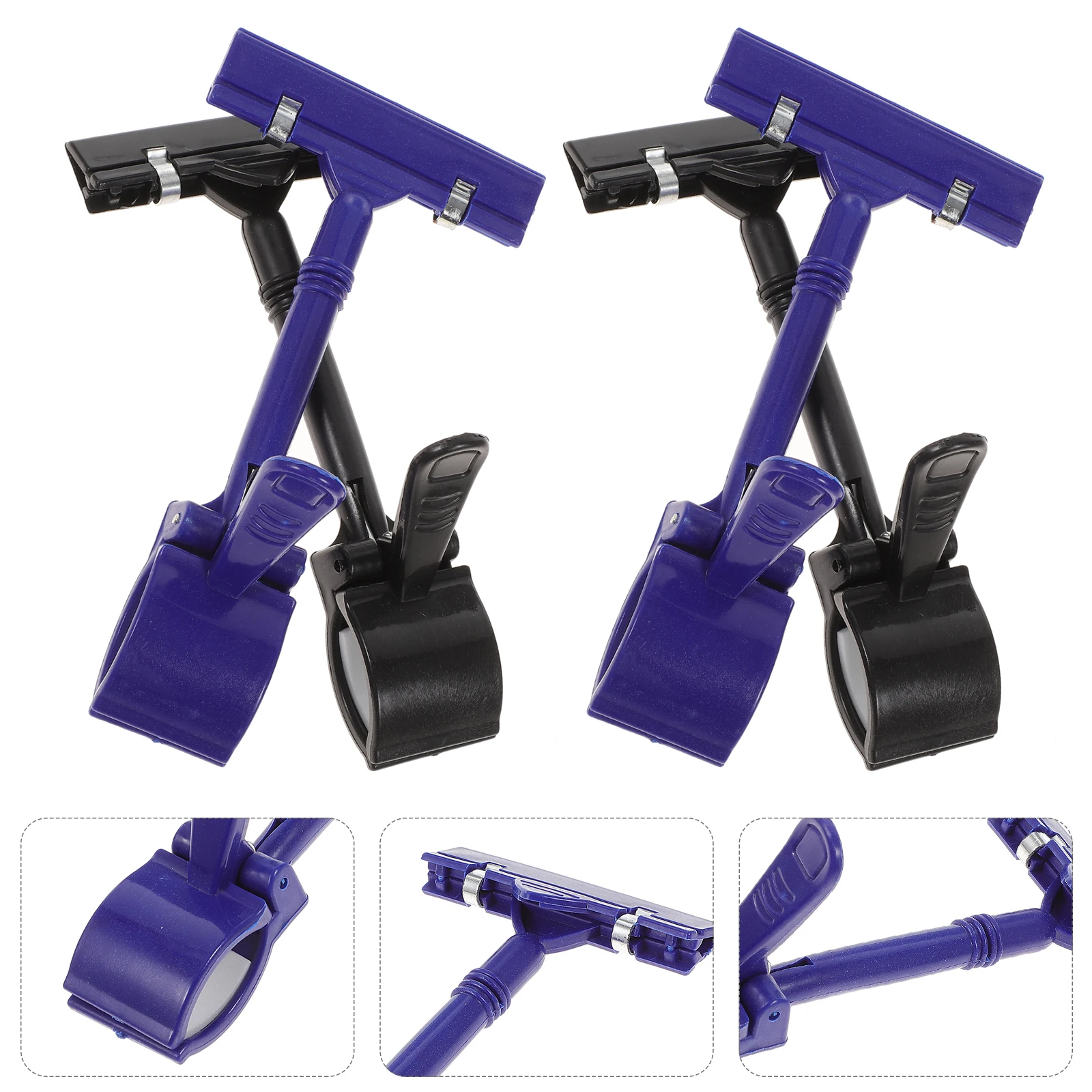 

10 шт., держатели для этикеток с двойной головкой, вращающийся пластик для дисплея на рынке