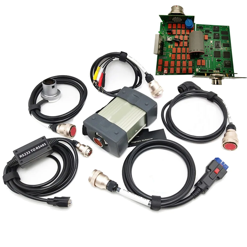 Mb Star C3 Multiplexer Full Set with Cable DAS High Performance Cars&Trucks Diagnostic Scanner
