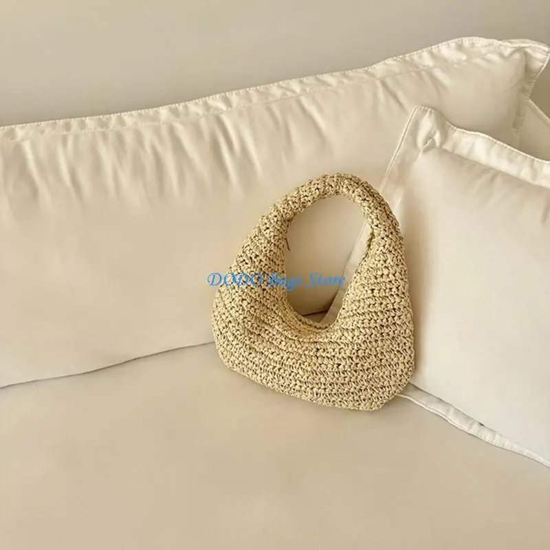 

Модные женские сумки из рафии с верхней ручкой, повседневные сумки, дорожная сумка на молнии для различных случаев