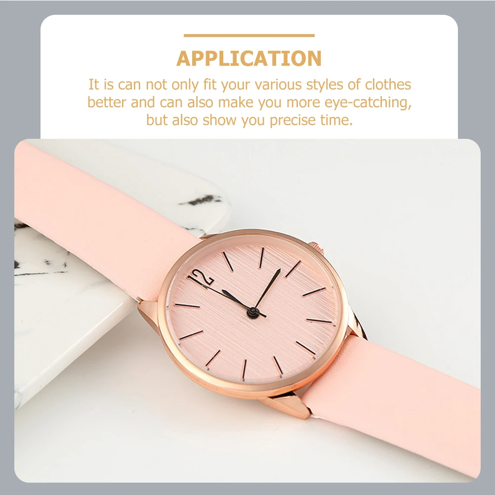 

Elegant Women'S Quartz Wrist Adjustable Strap Female Belt Watch For Girls Lightweight Casual Accessory Fashion Lady