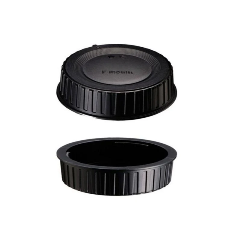 Rear Lens Cover+Camera Body Cap Anti-dust Protection ABS Plastic Black for Nikon D800 D850 D750 Camera Accessories L