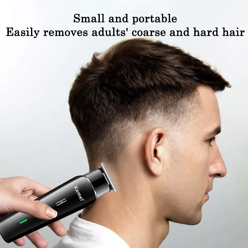 maquina de cortar el pelo Kemei Hair Trimmer Professional Electric Clipper Rechargeable Hair Cutting Machine