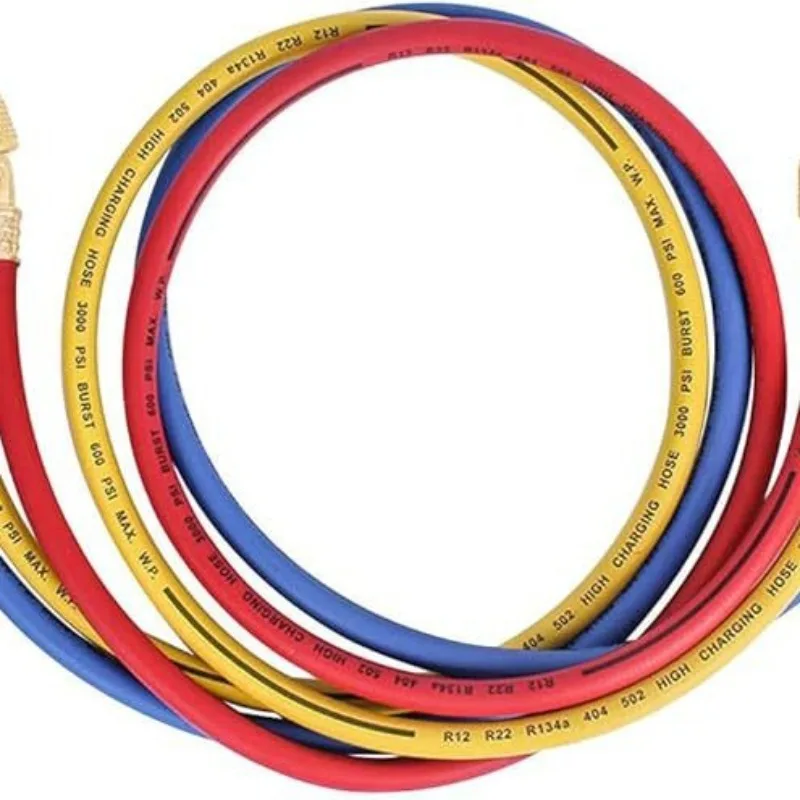 Air Conditioner Fluoride Pipe, High Pressure Resistant Hose R410 R22 Vacuum Pressure Refrigerant Snow Liquid Pipe