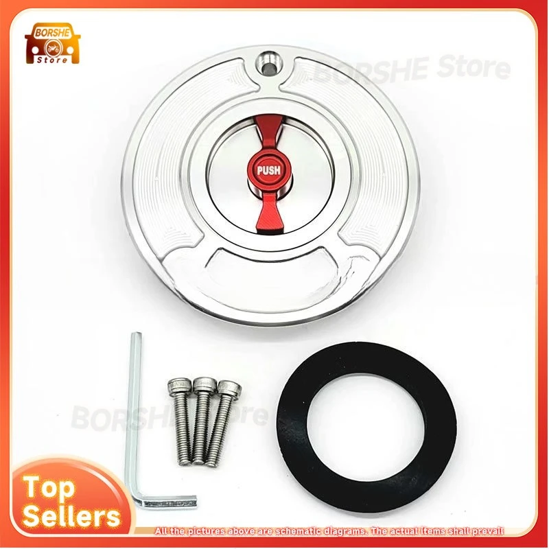 2026 مناسبة لسوزوكي GSXR600 GSXR750 K7 K8 K9 L1 L2 غطاء خزان الوقود الإفراج السريع استبدال غطاء ل صغير R المتوسطة R