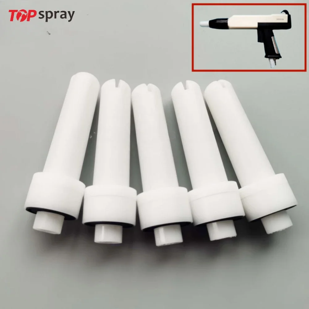 

Топ-спрей, 5 шт., плоская насадка для портативного ручного пистолета-распылителя для порошковой окраски WX-958
