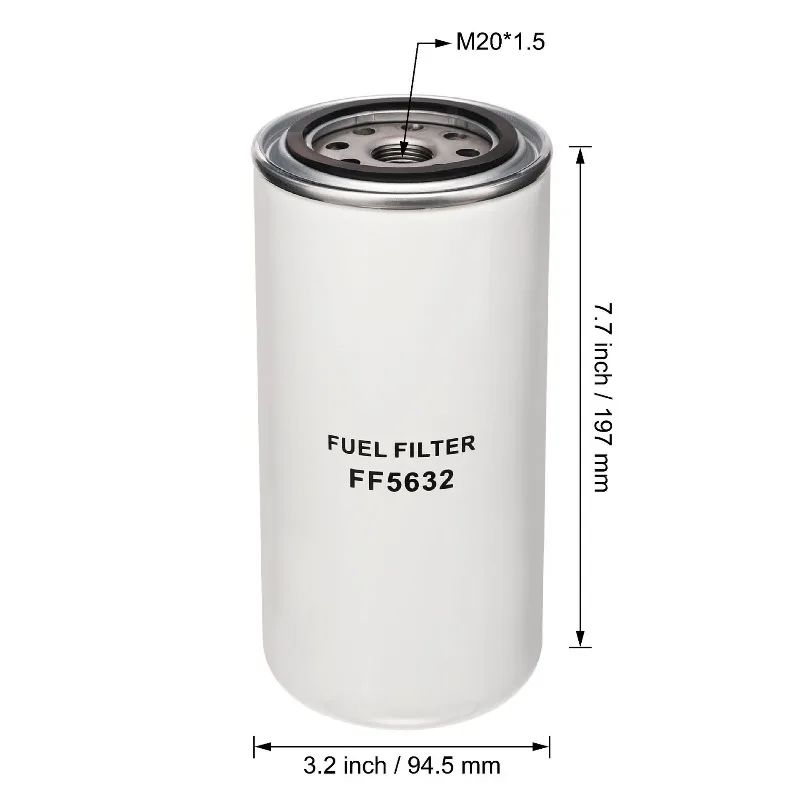 FF5632 BF7940 33966 33966NP فلتر الوقود لـ Cummins ISB 5.9 #1