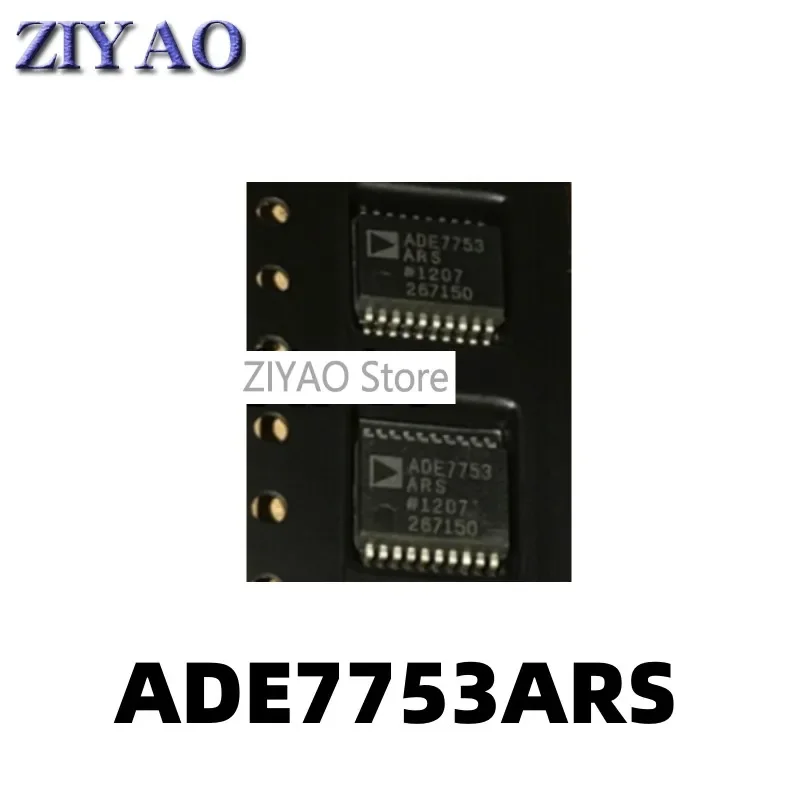 5PCS Single phase multifunctional metering IC with ADE7753 ADE7753ARSZ ADE7753ARS SOP-20 interface