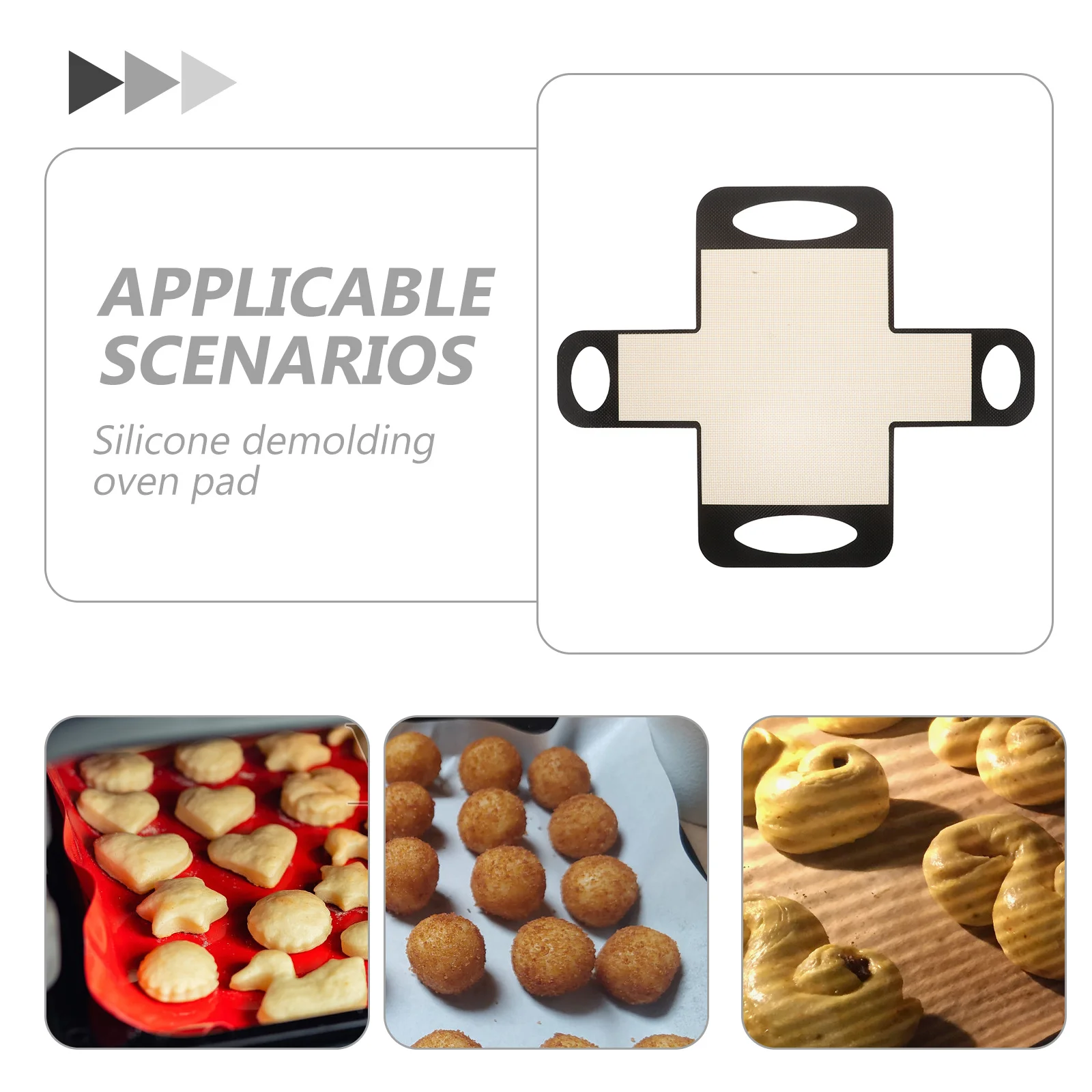 بطانات رغيف السيليكون غير عصا الخبز حصيرة مقبض طويل العجين المخمر الخبز الرافعة الغذاء الصف سيليكون ورقة فرن كعكة كوكي المعجنات