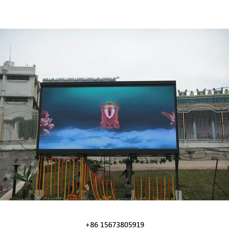 Full Color LED Display Panels P3 P4 P5 P6 P8 P10 Exterior Pantalla LED Outdoor Big Advertising Billboard Display Screen