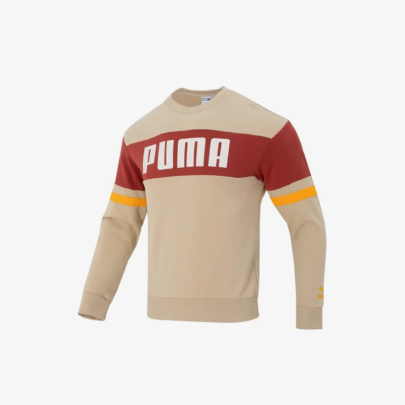 

Новая толстовка Puma Authentic с круглым вырезом и простым буквенным принтом для мужчин и женщин 536394-12