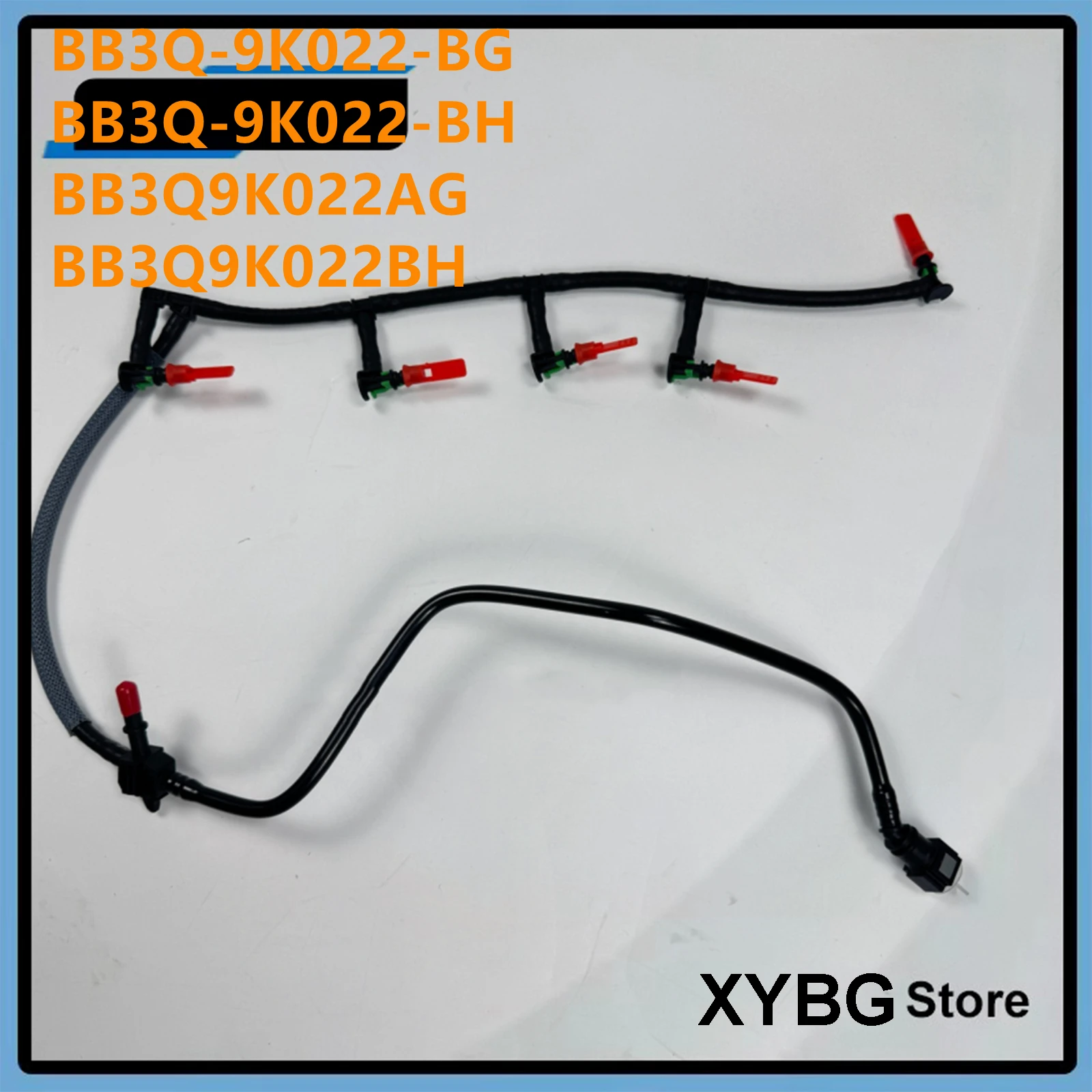 BB3Q-9K022-BG BB3Q-9K022-BH Injector Fuel Return Leak Off Pipe For Ford Ranger 2.2 Mazda BT50 1756563 BB3Q9K022AG BB3Q9K022BH