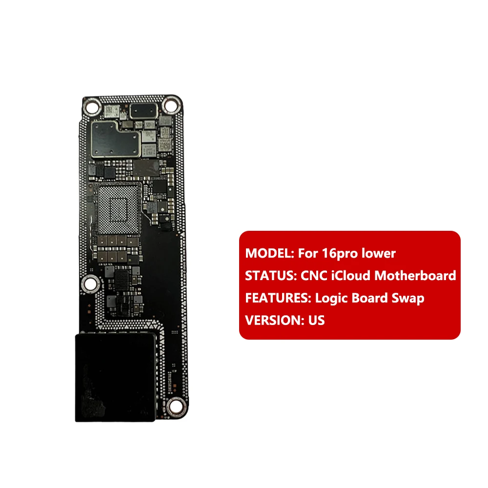 iPhone マザーボード　動作品 CNCマザーボード iPhone16 16Pro 16Max用 ロック付き