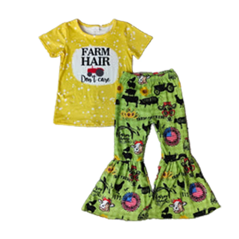 Baby Boy/Girl  kids clothes sets cotton kids girls boy stich children party two pieces outfits 2024 can customize