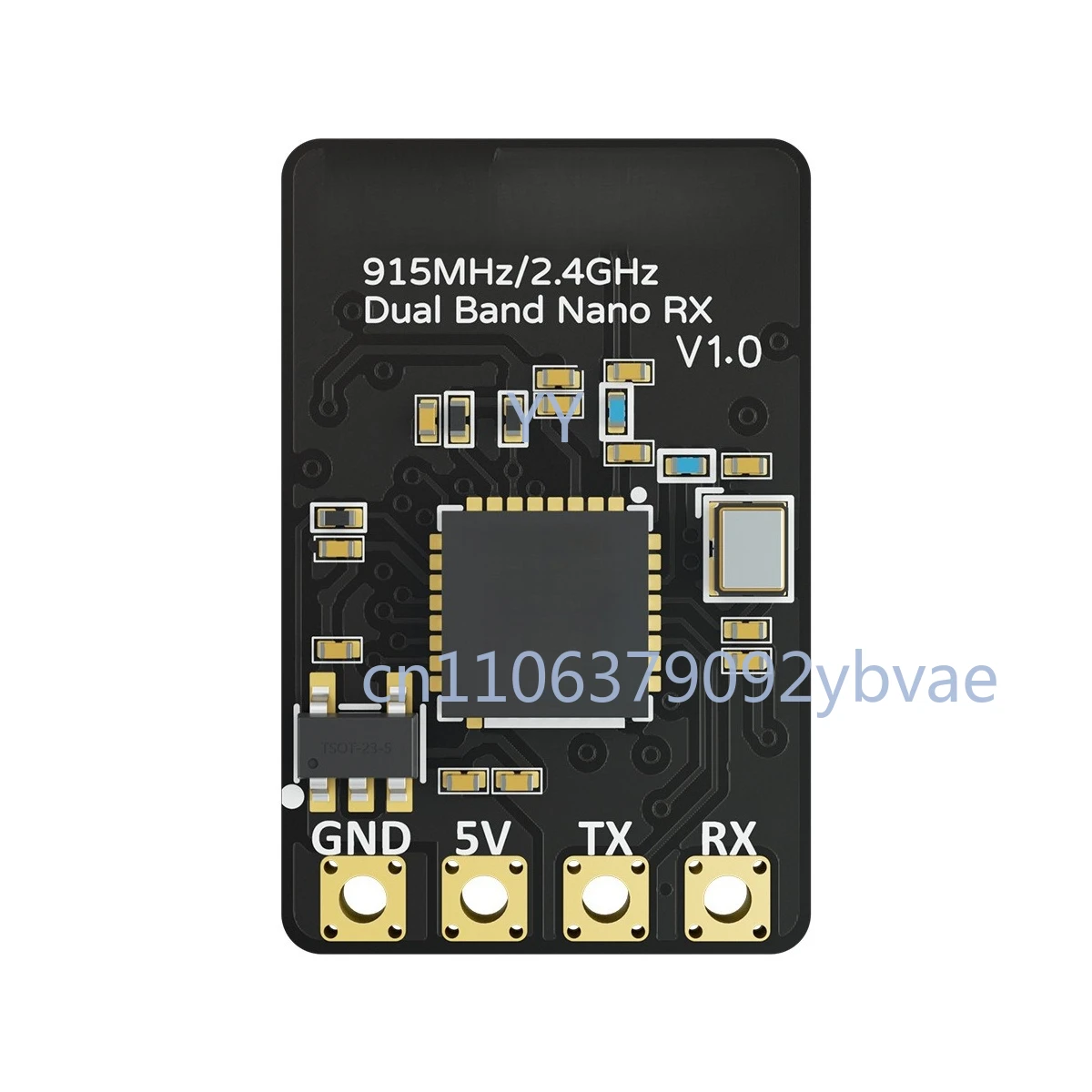 FPV Dual Band Nano Receiver 900/2400MHz 100mW Long Range Remote Receiver