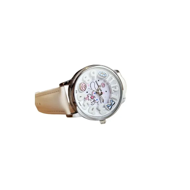 ZGO Sanurgente Cinnamoroll-Montre électronique Shoous pour filles, montre pour étudiants, cadeaux d'anniversaire