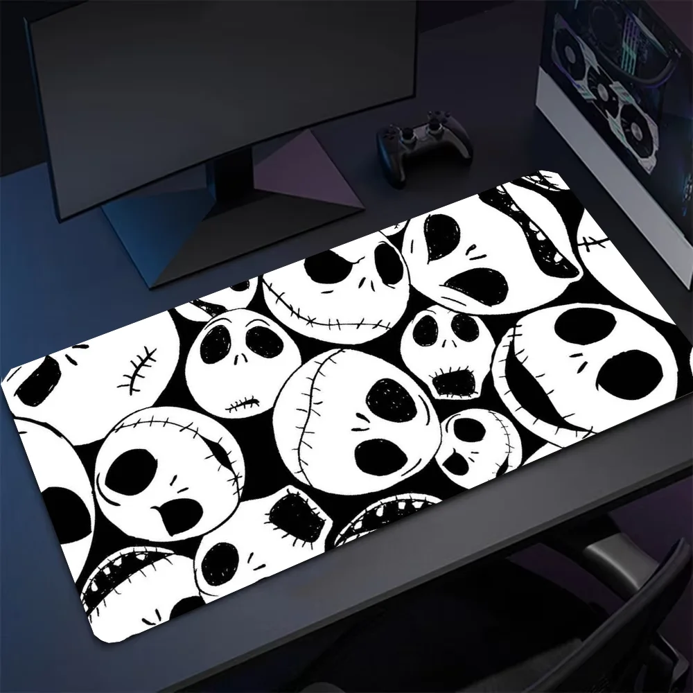 

The Nightmare Before Christmas Jack Skellington Mousepad Mouse Mat Desk Mat With Pad Gaming Accessories Prime Gaming XXL Keyboa