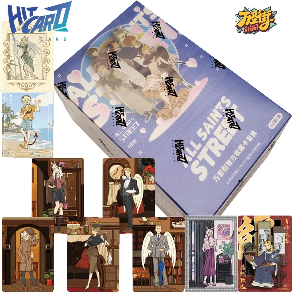 Hitcard Original Classic Popular Animation All Saints Street Collection Cards Cartoon Protagonist HD Craft Character Rare Card